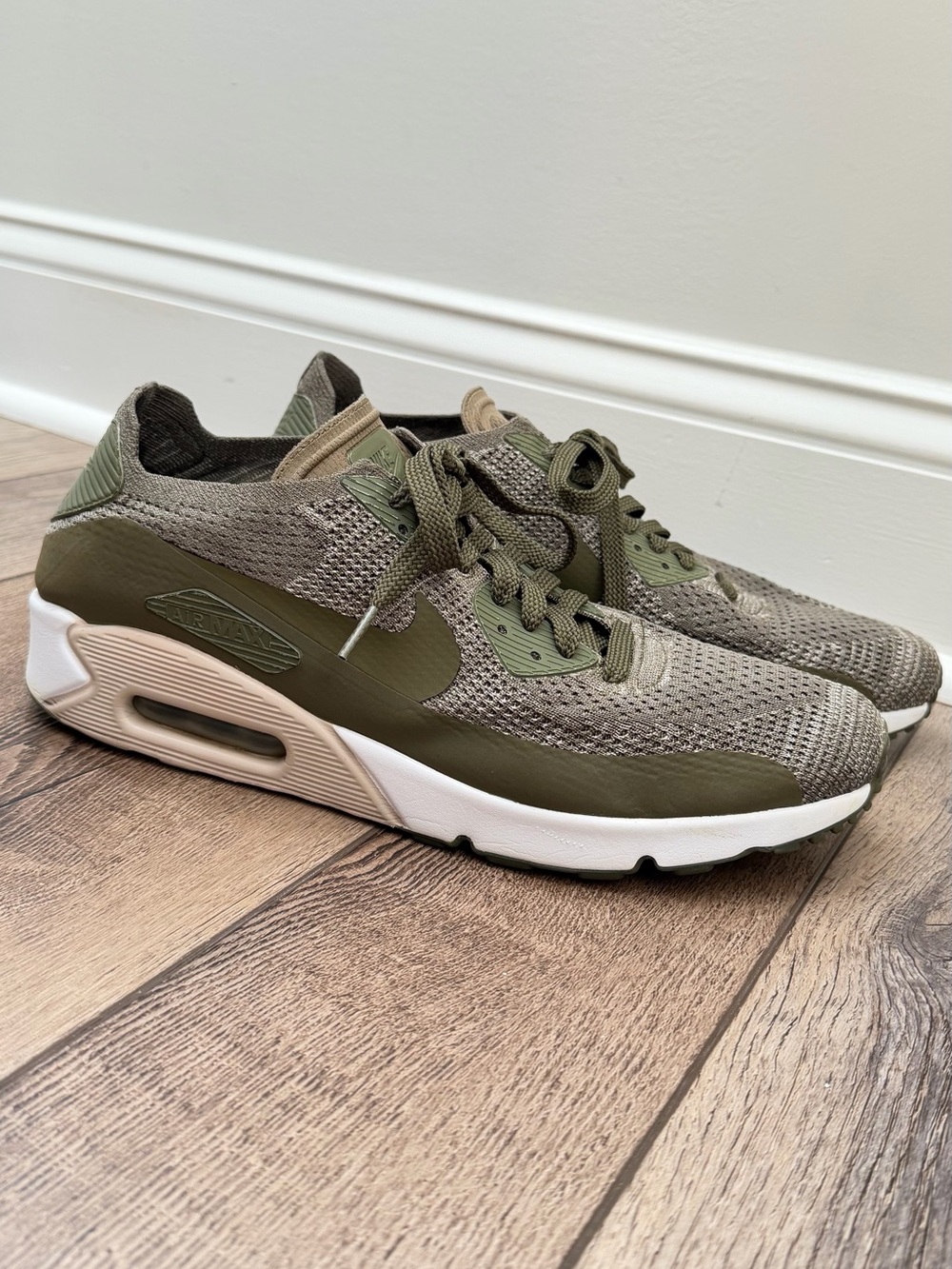 AIR MAX 90 ULTRA 2.0 FLYKNIT 'MEDIUM OLIVE'